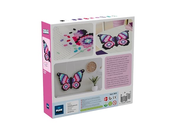 Puzzle By Number Butterfly 800 bitar Plus-Plus