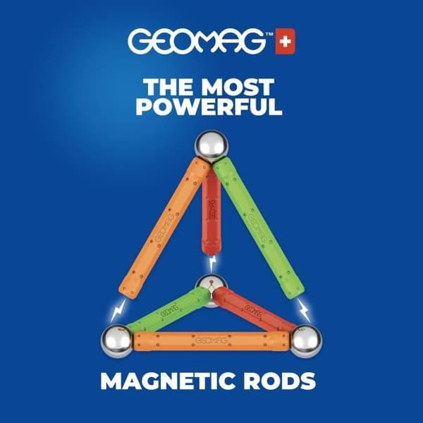 GEOMAG - Miljövänlig 22 st Glitter