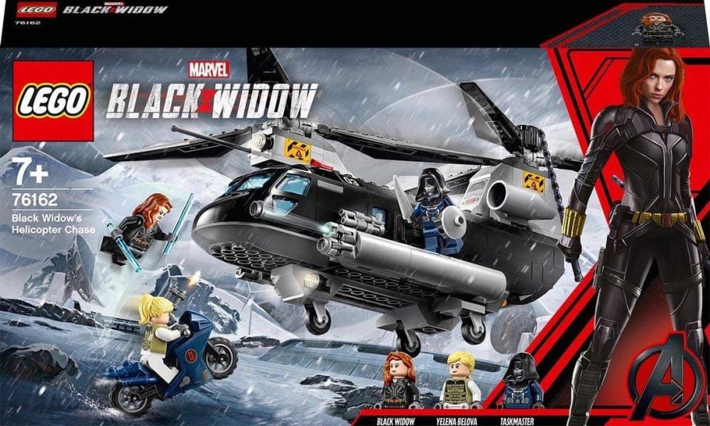 LEGO Marvel Avengers Black Widow's Helikopterjakt -76162