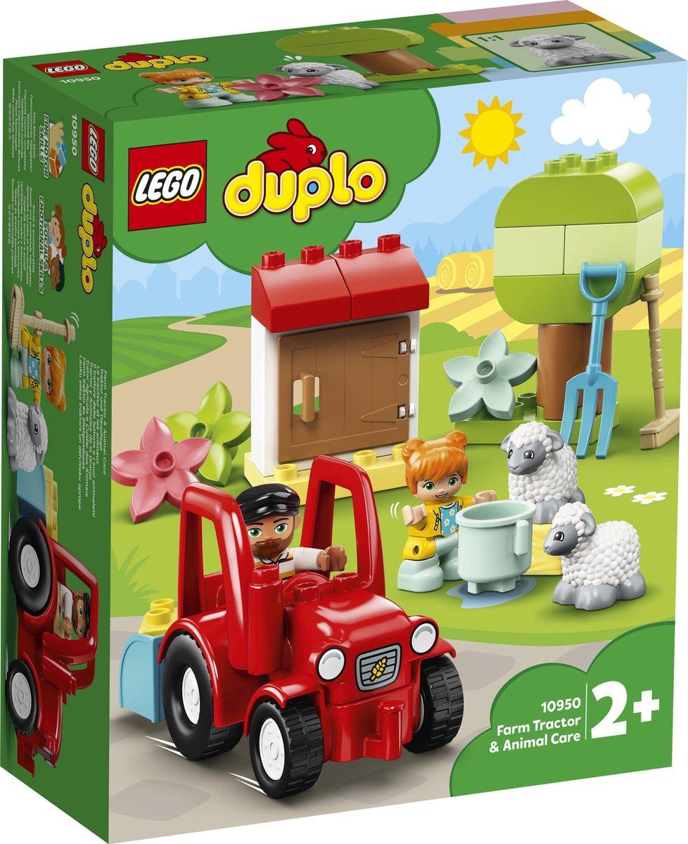 LEGO DUPLO gårdstraktor och djurvård - 10950