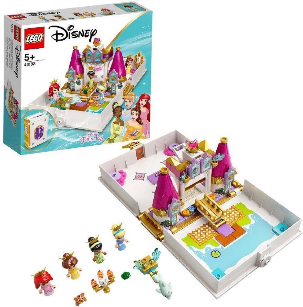 LEGO Disney Ariel, Belle, Askungen och Tianas sagobokäventyr - 43193