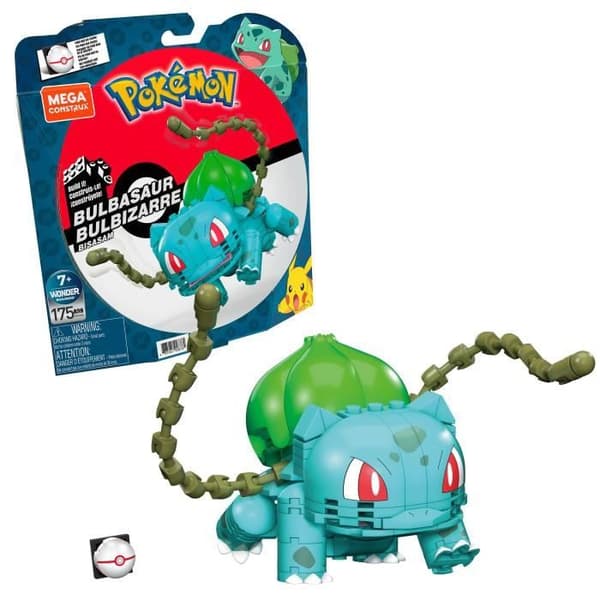Mega Construx - Pokémon Bulbasaur att bygga - Byggstenar - Från 7 år