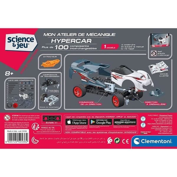 Clementoni - Vetenskap & Spel - Hypercar