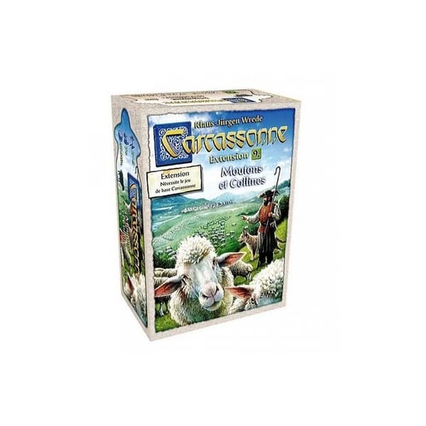 Sheep And Hills Extension - Carcassonne - Brädspel - INGET NAMN - Från 8 år - Flerfärgad