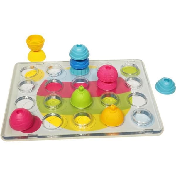 LALABOOM Spelplan med 20 stycken pärlor