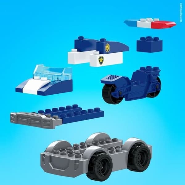 Mega Bloks - Paw Patrol Police Set - Byggstenar - Från 3 år