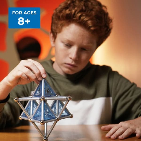 24 Geomag Pro-L Paneler 110 st - Magnetiska och kreativa byggsatser för komplexa modeller och strukturer - Unisex