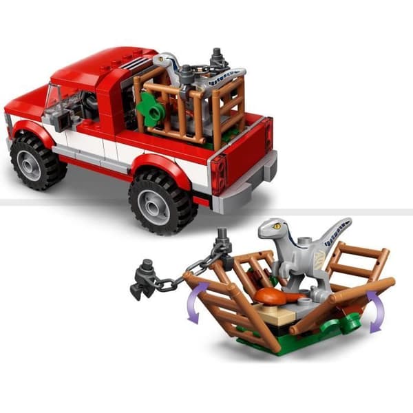 LEGO Jurassic World Blue &amp; Beta – velociraptorinfångning