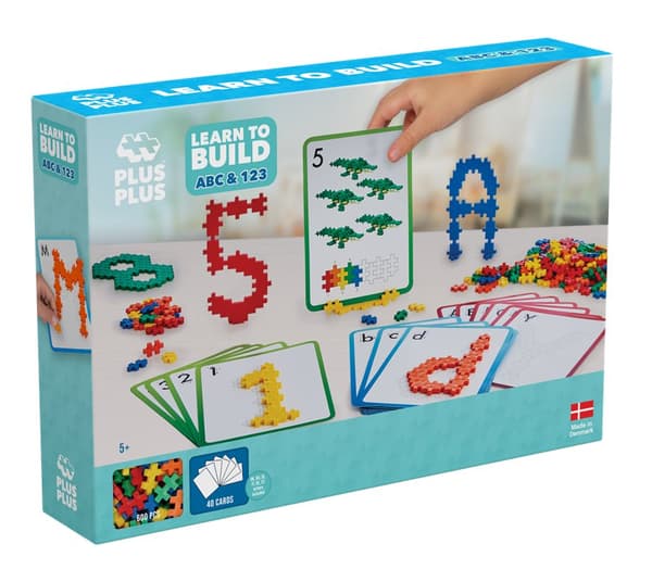 Plus-Plus Learn To Build ABC & 123