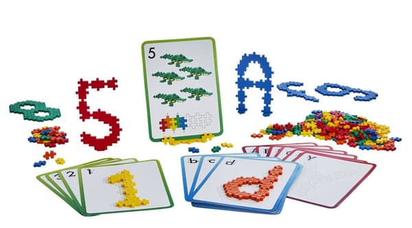 Plus-Plus Learn To Build ABC & 123