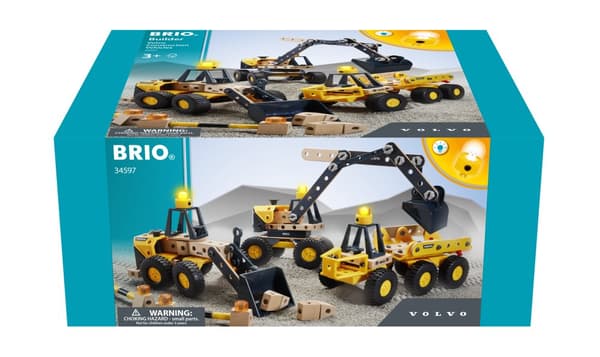 Volvo Builder Byggmaskiner Set (34597) Brio