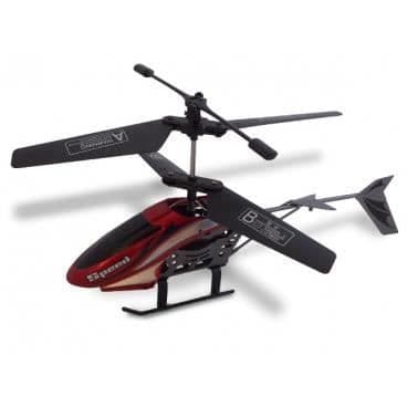 2.5ch RC Fjärrkontroll Helikopter - Märke - Modell - Blå LED-belysning - Legering