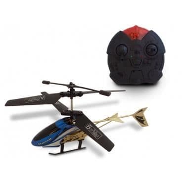 2.5ch RC Fjärrkontroll Helikopter - Märke - Modell - Blå LED-belysning - Legering