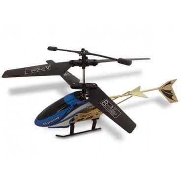 Högpresterande 2,5-kanals RC-fjärrkontrollhelikopter med gul LED-belysning