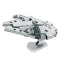 Miniatyrbild 1 av 3: 3D-metallmodell - Star Wars - Millennium Falcon - Officiell licens - Limfri montering
