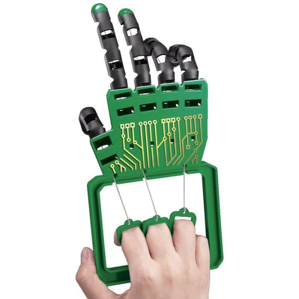 Robotic Hand Kit - 4M - Realistiska gripande rörelser - Barn - Flerfärgad