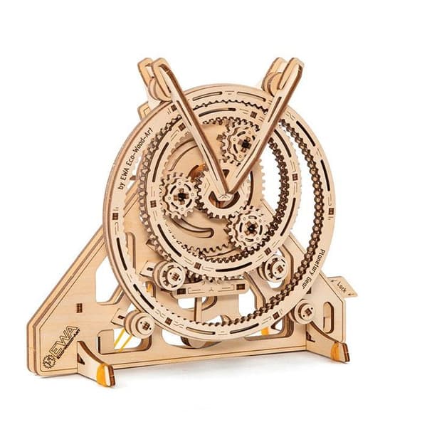 Eco-Wood-Art Planetary Gear 3D-pussel 11,8 x 24 cm Trä 153 bitar