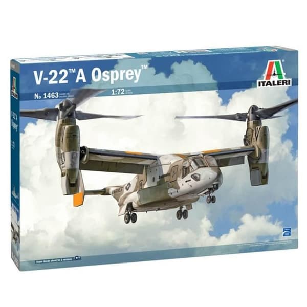 Modellflygplan - OSPREY - V-22 Osprey - Skala 1/72 - Plast - 24,3 cm