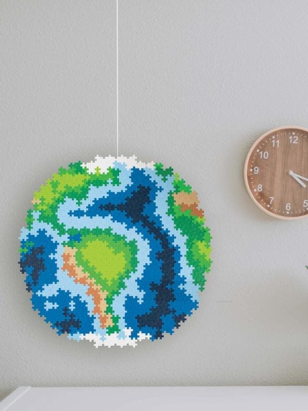 Plus-plus-palapeli numeroittain Earth, 800 kappaletta
