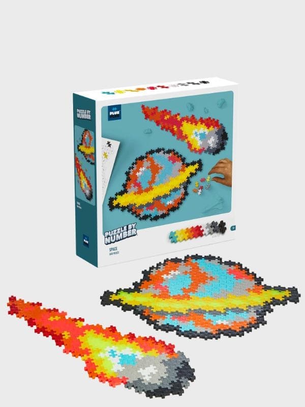 Plus-Plus Puzzle By Number Rymden, 500 bitar
