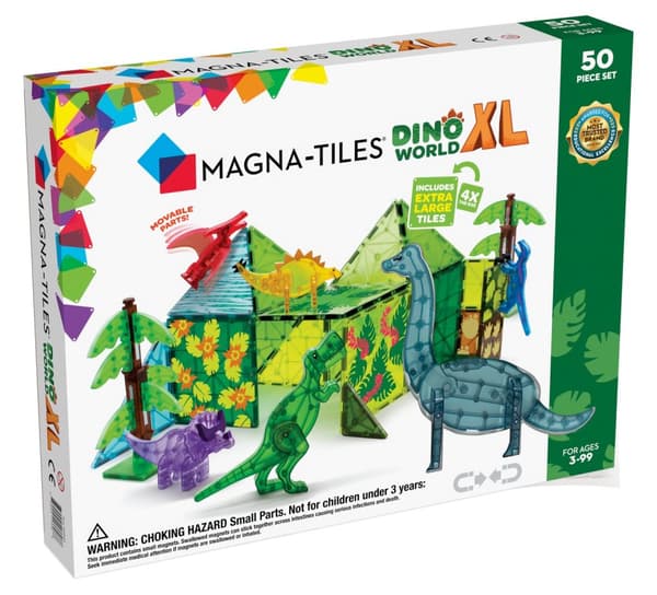 Magna-fliser, Dino World XL- 50 stk