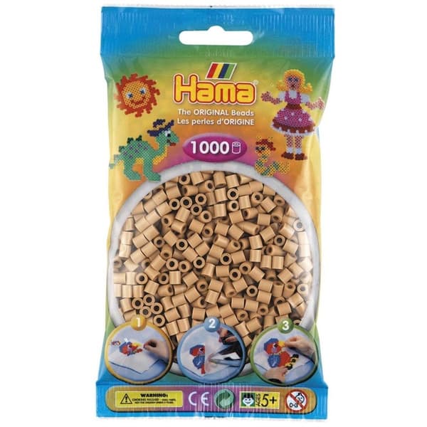 Hama Beads Midi 1000 kpl, Light Nougat