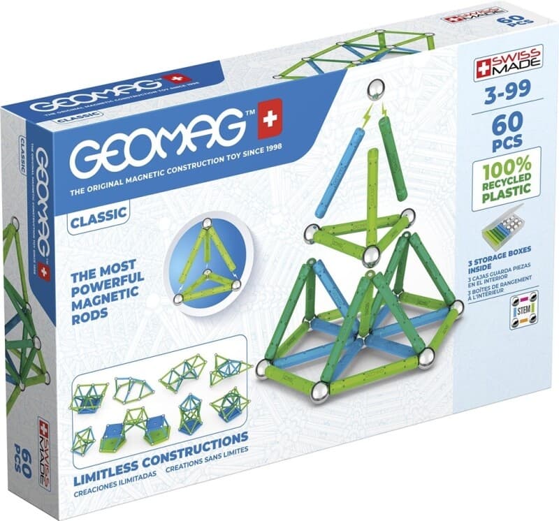 Geomag Classic Green Line, 60 Bitar