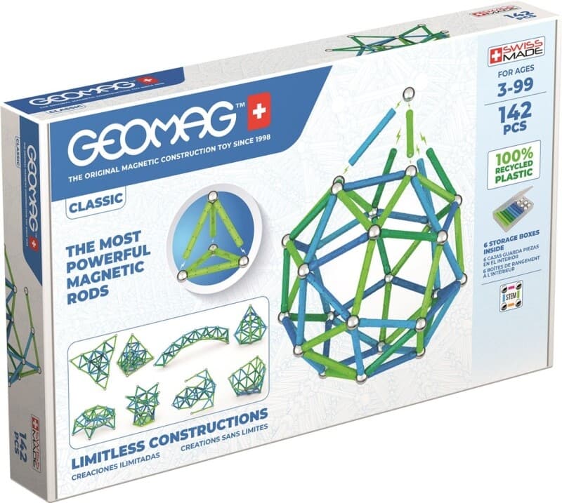 Geomag Classic Green Line, 142 Bitar