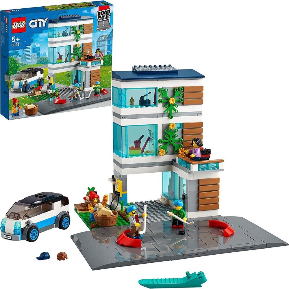 LEGO 60291 My City Familjevilla Byggsats med Dockhus
