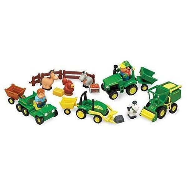 TOMY John Deere 1:a Farming Fun, Fun on the Farm Playset