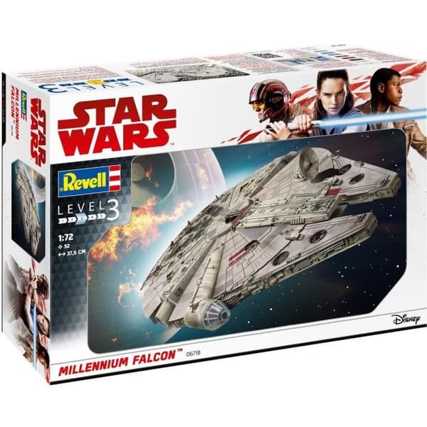 Plastmodell - REVELL - SW Millenium Falcon - 52 delar - Star Wars