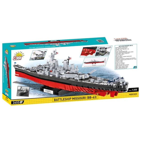 Cobi Battleship USS Missouri