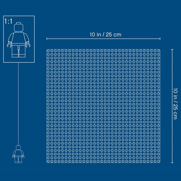 LEGO Classic sininen pohjalevy - 10714