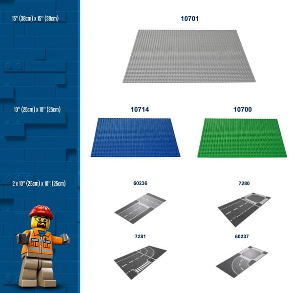 LEGO Classic sininen pohjalevy - 10714