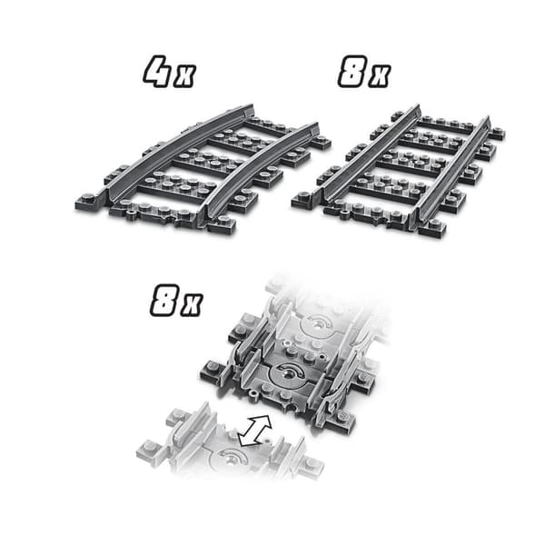 LEGO® City Rails & Curves (60205)