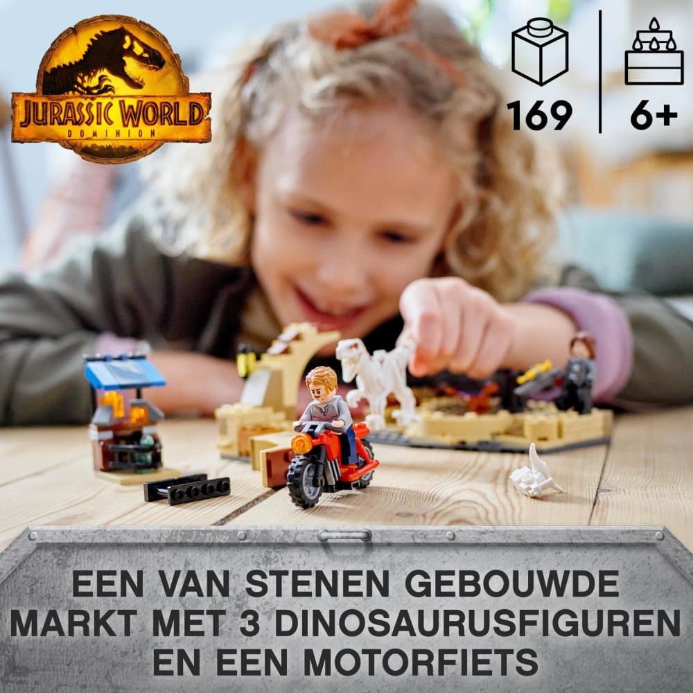 LEGO Jurassic World Atrociraptor Dinosaur Chase - 76945