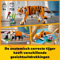 Miniatyrbild 2 av 7: LEGO® Creator 31129 Majestic Tiger (31129)