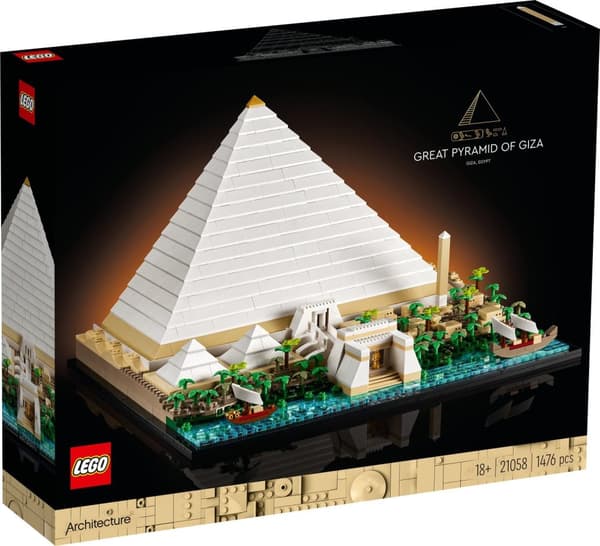 LEGO Architecture stora pyramiden i Giza - 21058