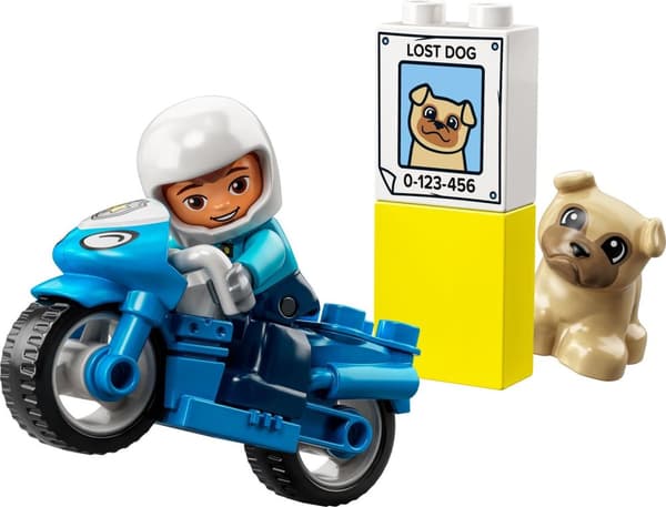 LEGO DUPLO poliisimoottoripyörä - 10967
