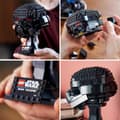 Miniatyrbild 4 av 9: LEGO Star Wars Dark Trooper-hjälm - 75343
