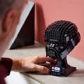 Miniatyrbild 6 av 9: LEGO Star Wars Dark Trooper-hjälm - 75343