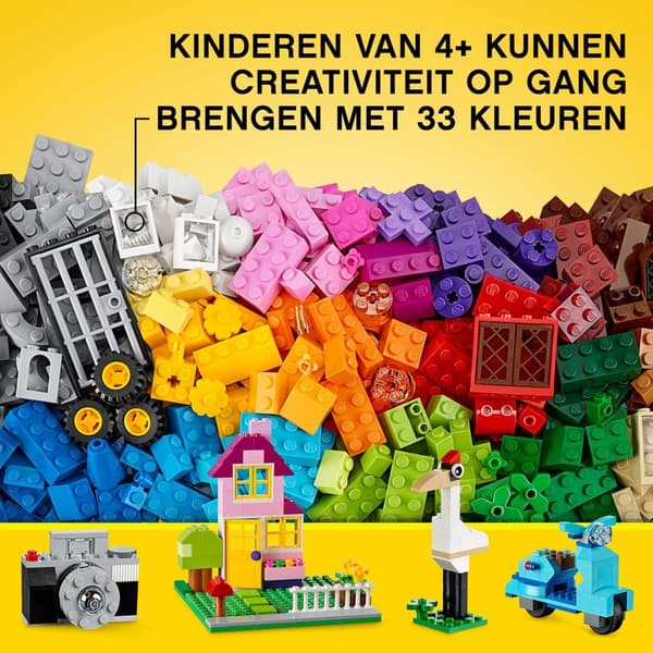 Lego Large Brick Box Classic - Molemmat sukupuolet - 4 v. - 99 v. (10698)