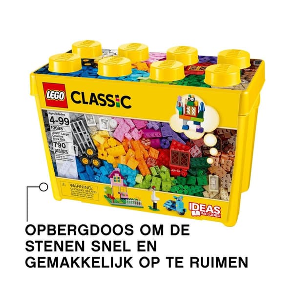 Lego Large Brick Box Classic - Molemmat sukupuolet - 4 v. - 99 v. (10698)