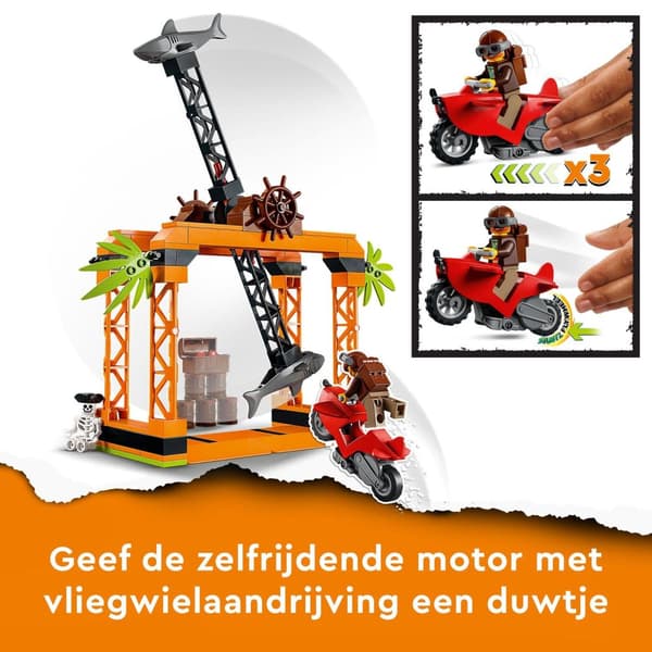 LEGO City Stuntz The Shark Attack Stunt Challenge - 60342