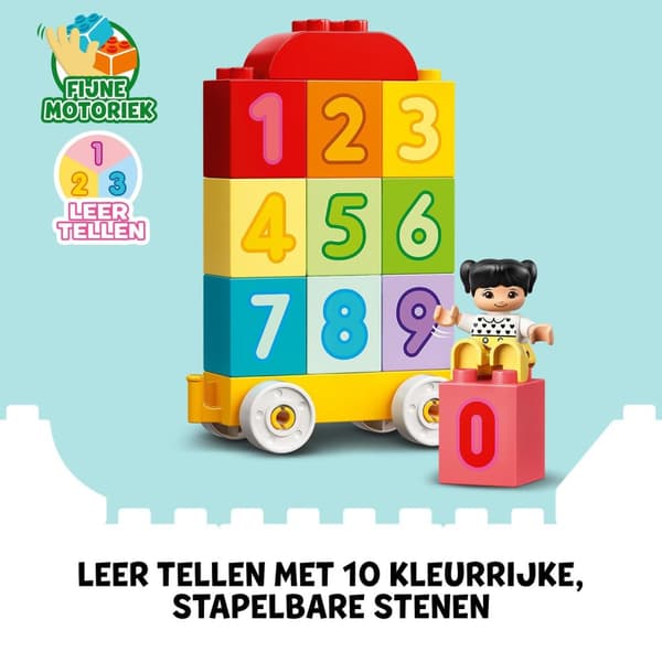 LEGO DUPLO Nummertåg som lär sig att räkna - 10954