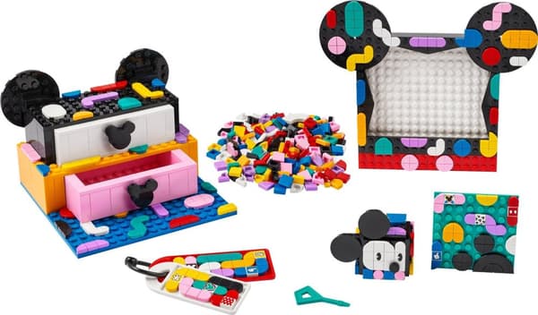 LEGO DOTS Musse Pigg & Minnie Mouse: Tillbaka till skolan - 41964