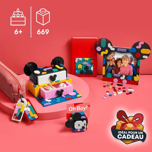 LEGO DOTS Musse Pigg & Minnie Mouse: Tillbaka till skolan - 41964