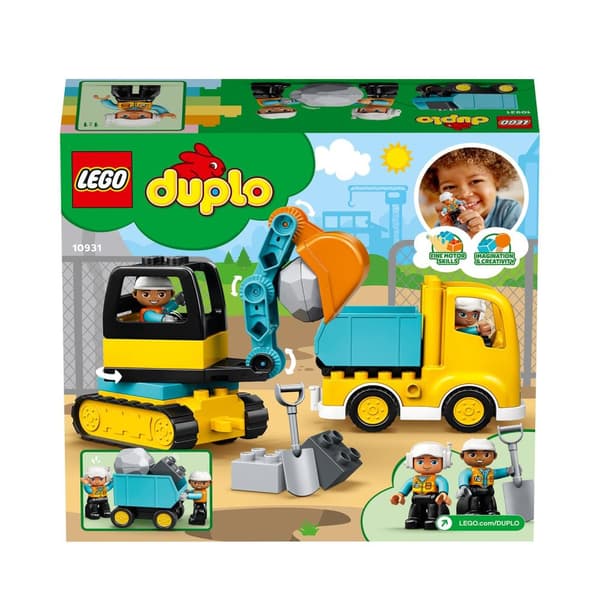 LEGO Duplo 10931 LEGO® DUPLO® grävmaskin och lastbil (10931)