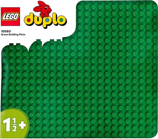 LEGO DUPLO Grön bottenplatta - 10980