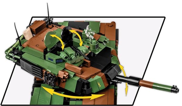 Cobi M1A2 SEPv3 Abrams Tanks